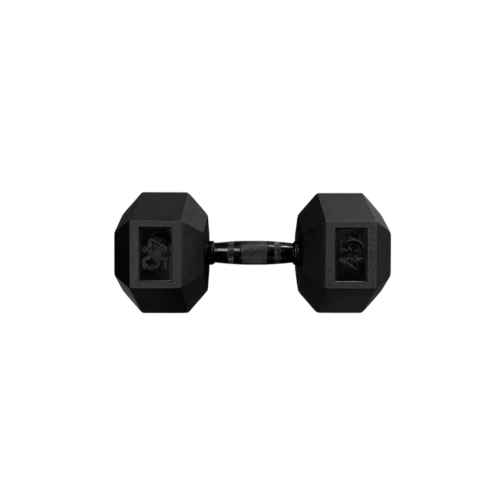 Poids noir hexagonal Gymnetic - Body Gym équipements