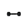 Poids noir hexagonal Gymnetic - Body Gym équipements