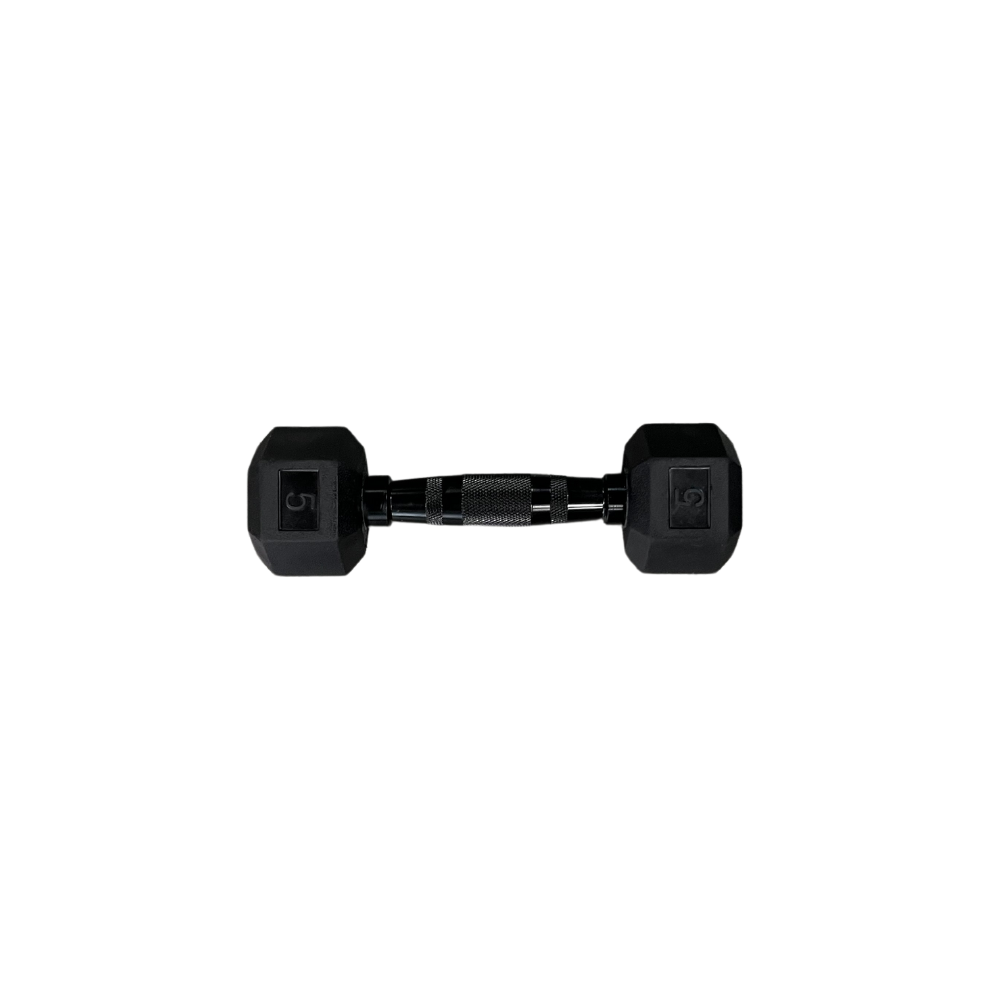 Poids noir hexagonal Gymnetic - Body Gym équipements