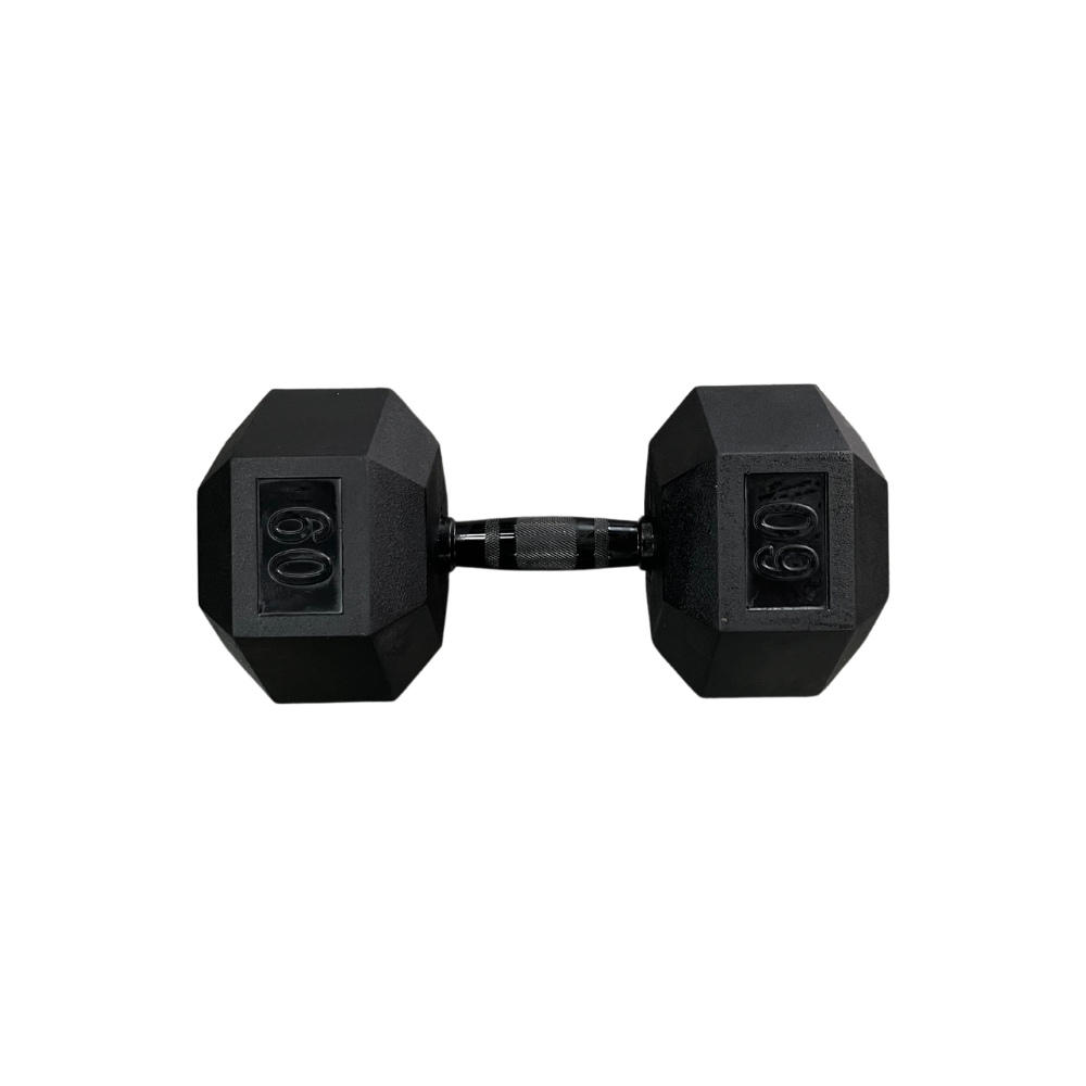 Poids noir hexagonal Gymnetic - Body Gym équipements