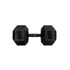 Poids noir hexagonal Gymnetic - Body Gym équipements