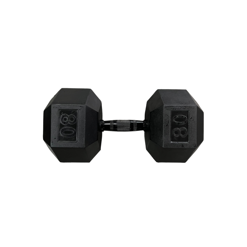 Poids noir hexagonal Gymnetic - Body Gym équipements
