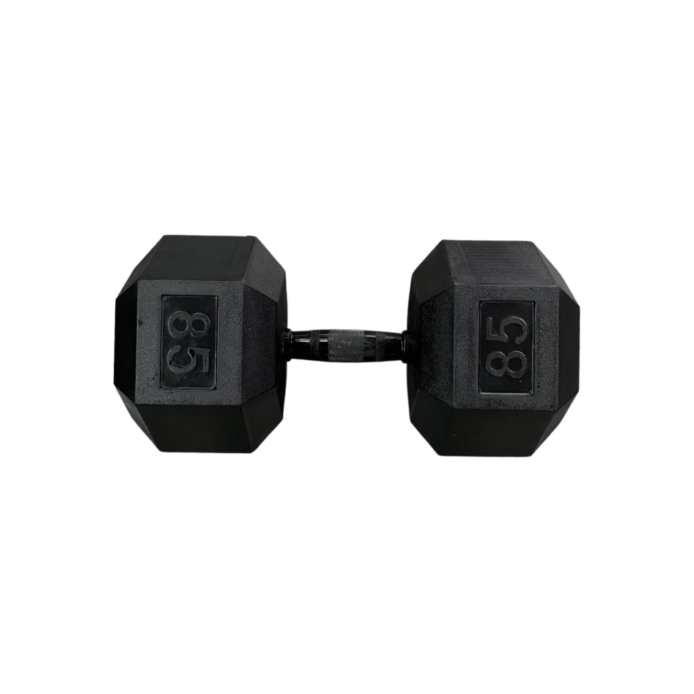 Poids noir hexagonal Gymnetic - Body Gym équipements