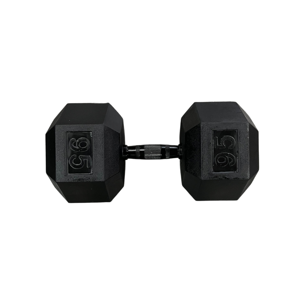 Poids noir hexagonal Gymnetic - Body Gym équipements