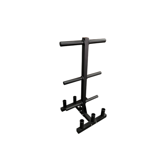 Support à plaques et barres olympiques (6) vertical Gymnetic - Body Gym équipements