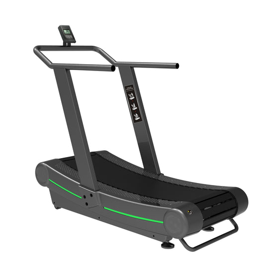 Kymnetic free motion curve treadmill without motor