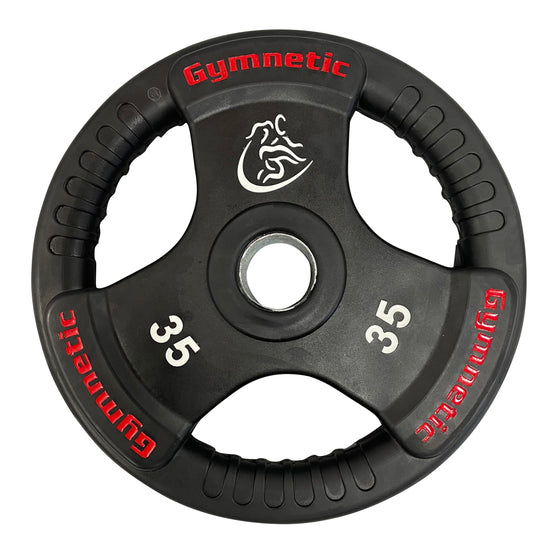 Plaques olympiques Tri-Grip Gymnetic - Body Gym équipements