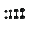 Poids noir hexagonal Gymnetic - Body Gym équipements