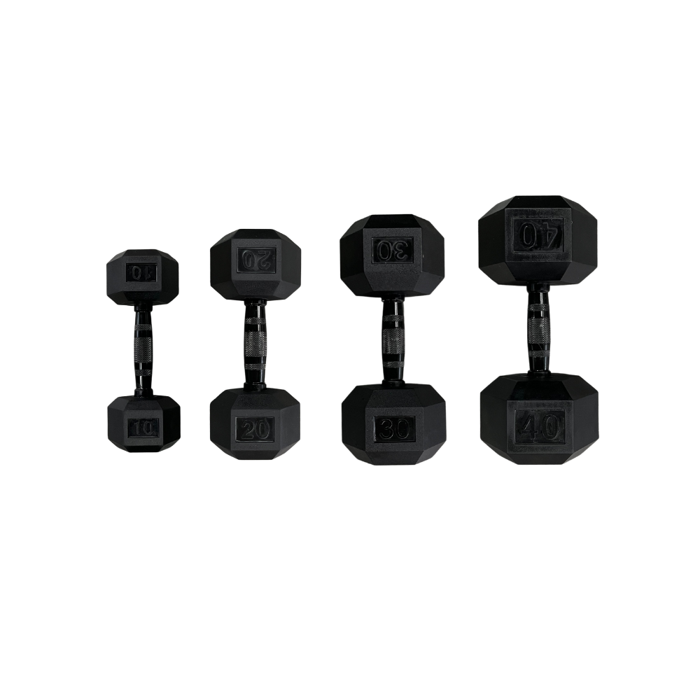 Poids noir hexagonal Gymnetic - Body Gym équipements