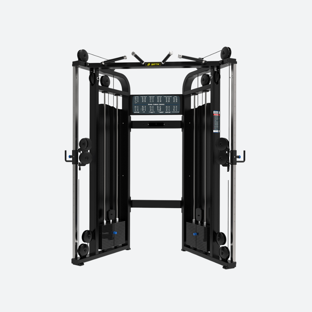 Double movement fitness equipment