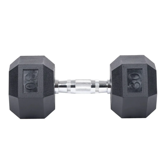 Gymnetic Black and Chrome Hex Weights