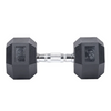 Gymnetic Black and Chrome Hex Weights