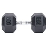 Gymnetic Black and Chrome Hex Weights