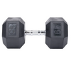 Gymnetic Black and Chrome Hex Weights