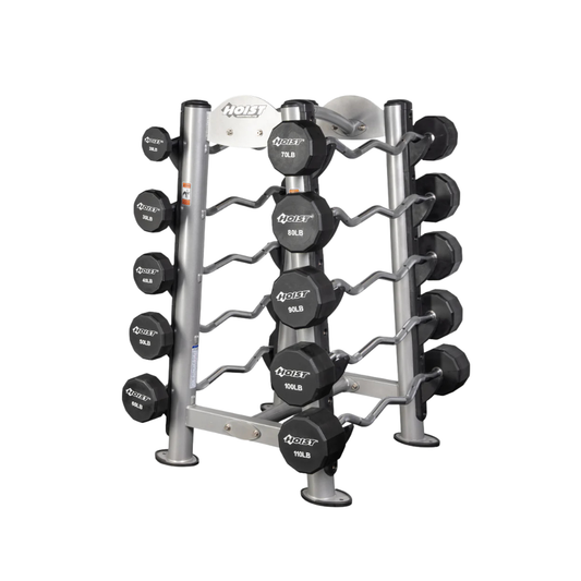 Ensemble de barres curls (Z barbells) 20 lbs à 110 lbs Hoist
