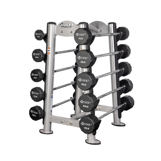 Ensemble de barres droites (Straight barbells) 20 lbs à 110 lbs Hoist