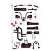 AL-3058G Smith Machine red with Altas selective weight plates