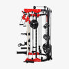 AL-3058G Smith Machine red with Altas selective weight plates