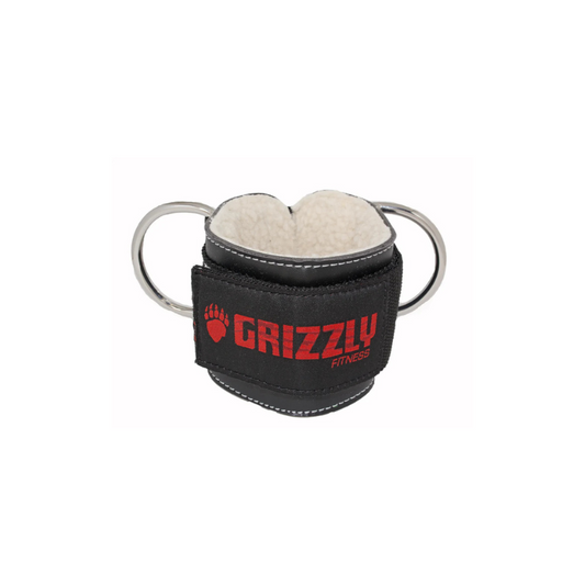 Attache cheville en cuir 3" Grizzly