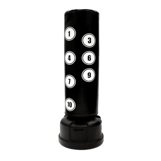 Tube punching bag XL with black targets 1 TO 12