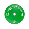 Gymnetic color training bumper plate