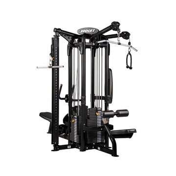 CMJ-6000-1 Jungle Gym 4 stations Hoist Noir mat