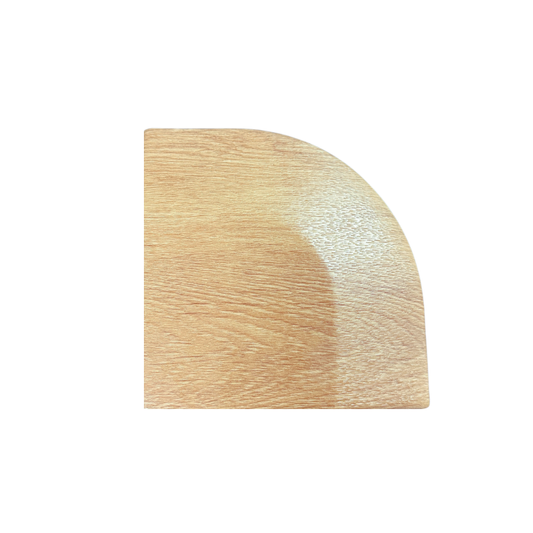 Coin de tuile Premium avec surface en imitation de bois