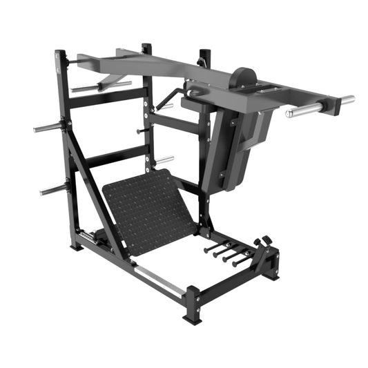 Machine d'entraînement Squat pendulum BGDZ80 Gymnetic - Body Gym Équipements Canada