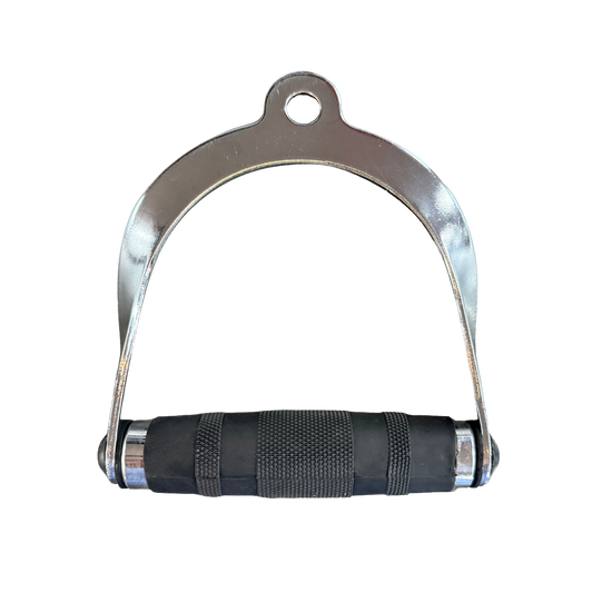 Poignee simple en metal avec revêtement en caoutchouc BG-18 de Gymnetic - Body Gym Équipements Canada