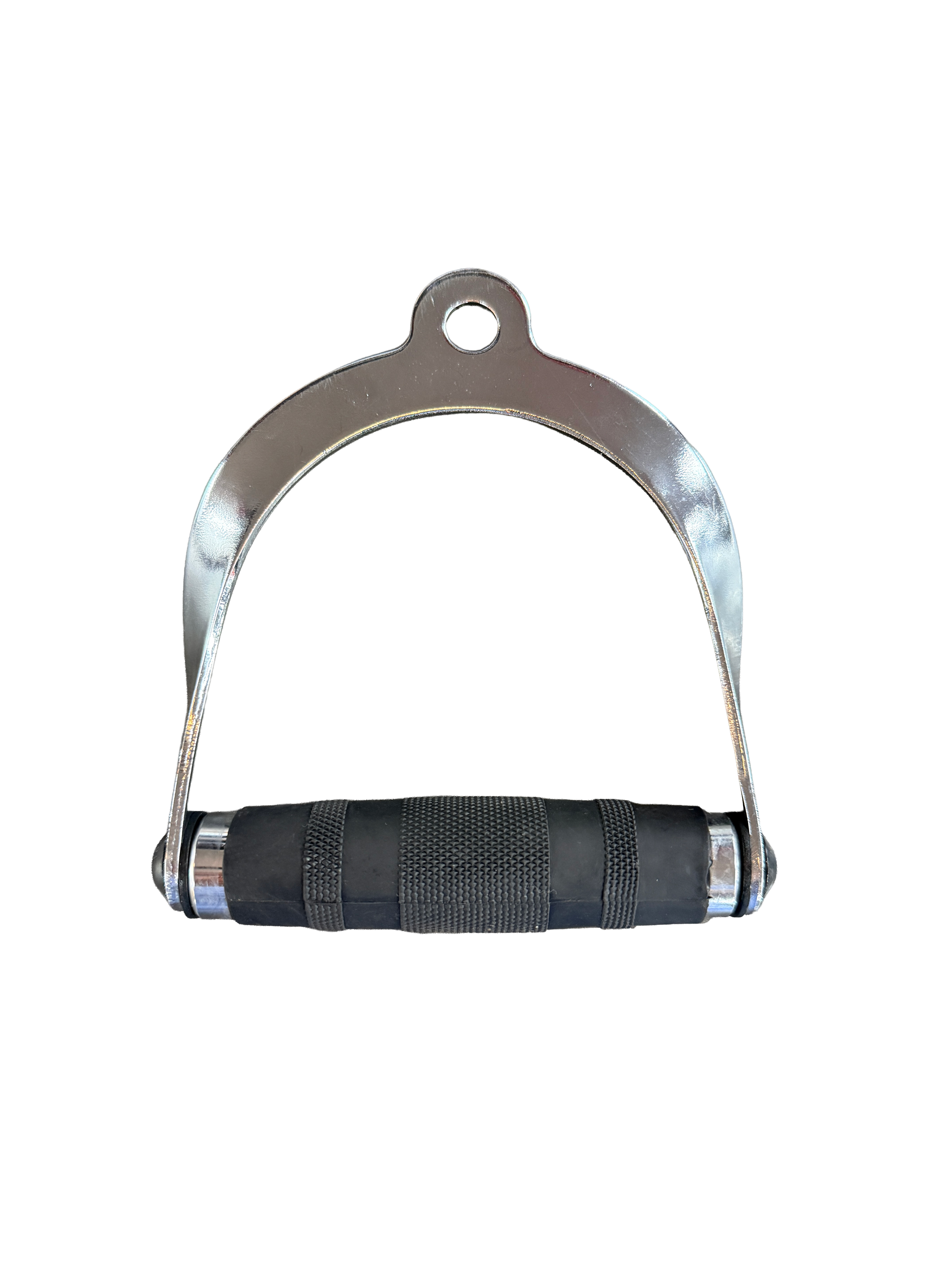 Poignee simple en metal avec revêtement en caoutchouc BG-18 de Gymnetic - Body Gym Équipements Canada