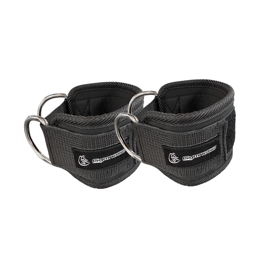 Paire d'attaches chevilles pour machines à poulie en Nylon BG-27 Gymnetic - Body Gym Équipements Canada