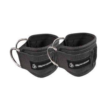 Paire d'attaches chevilles pour machines à poulie en Nylon BG-27 Gymnetic - Body Gym Équipements Canada