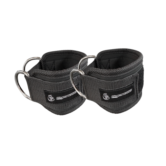 Paire d'attaches chevilles pour machines à poulie en Nylon BG-27 Gymnetic - Body Gym Équipements Canada