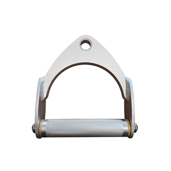 Poignée simple en aluminium pour poulies BG-E10 de Gymnetic - Body Gym Équipements Canada