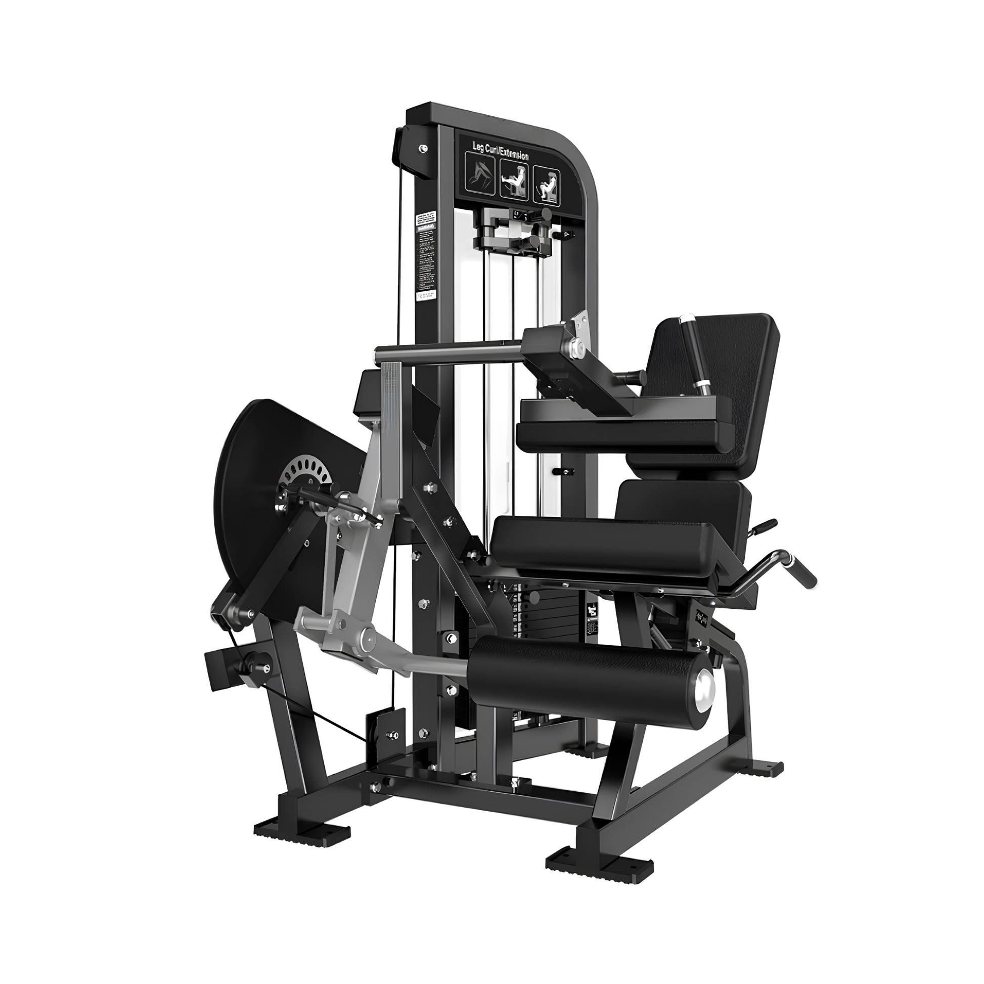 Machine d'entraînement de leg extension et leg curl BGHS31 Gymnetic - Body Gym Équipements Canada