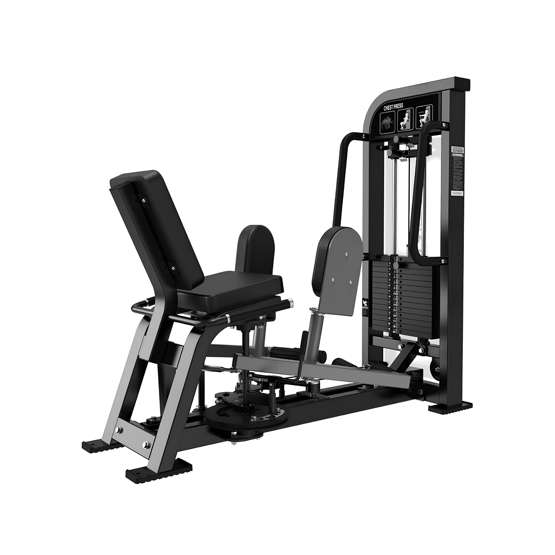 Machine d'entraînement pour abducteurs et adducteurs BGHS32 Gymnetic - Body Gym Équipements Canada