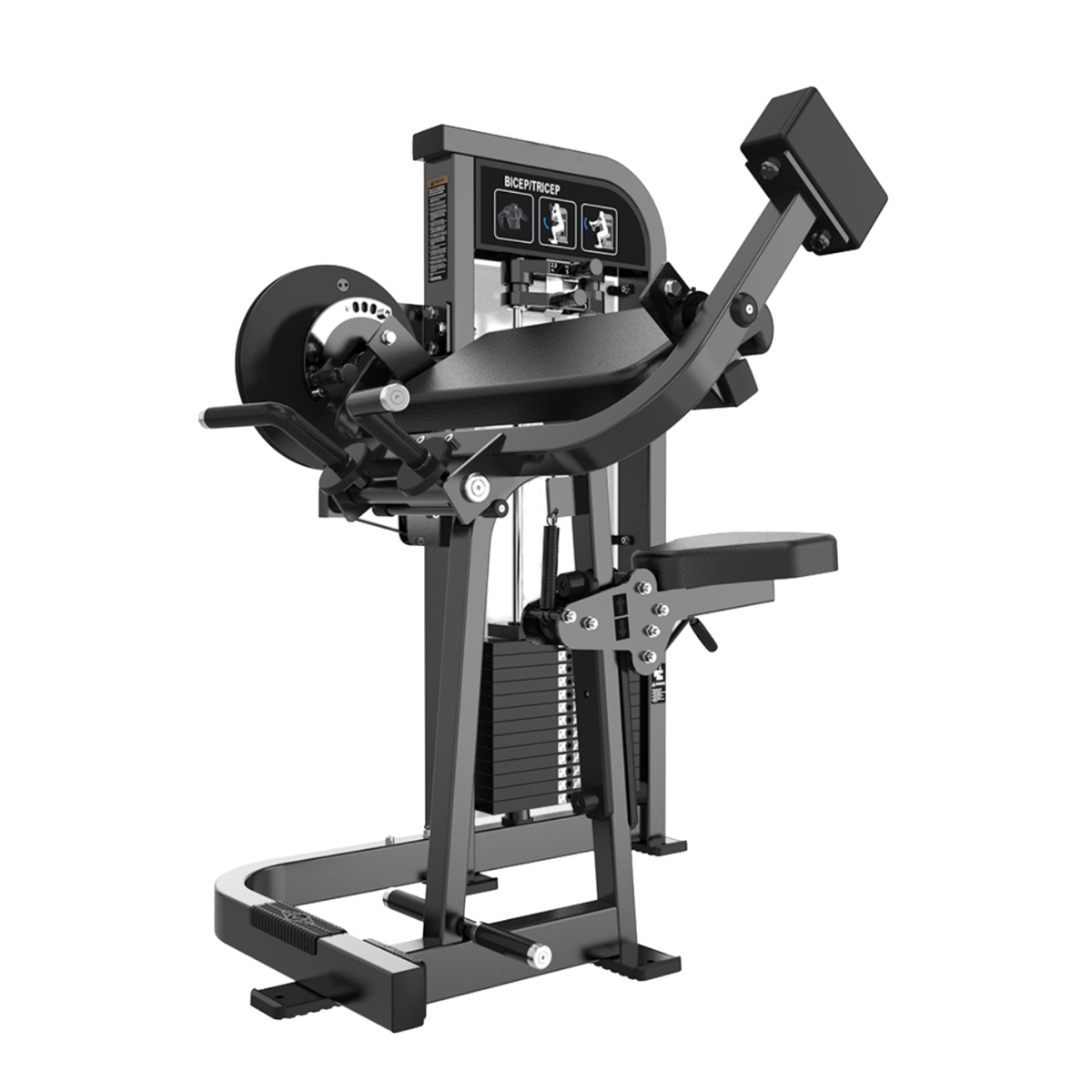 Machine d'entraînement double mouvement pour biceps / triceps BGHS34 - Body Gym Équipements Canada