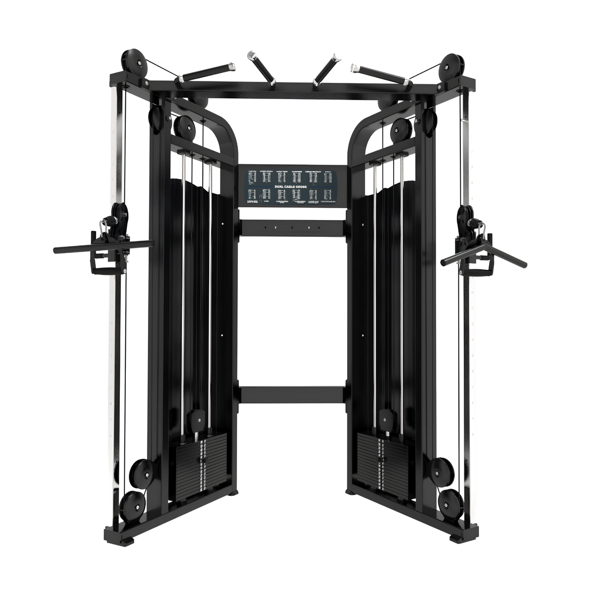 Machine d'entraînement à poulie (functional trainer) BGTB17 Gymnetic - Body Gym Équipements Canada