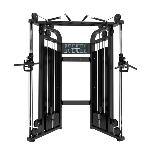 Machine d'entraînement à poulie (functional trainer) BGTB17 Gymnetic - Body Gym Équipements Canada