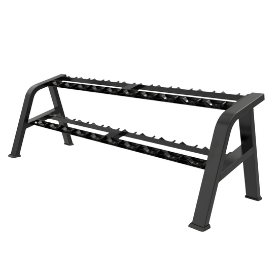 Support à poids ronds professionnels 2 étages (10 paires) BGTB49 - Body Gym Équipements Canada