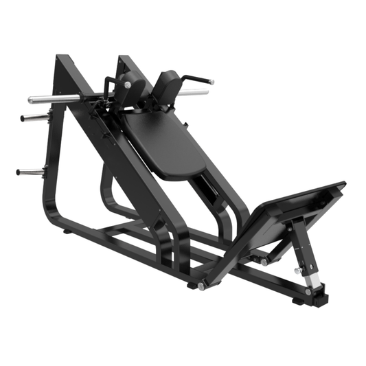 Machine d'entraînement pour squats assistés (hack squat) BGTB57 Gymnetic - Body Gym Équipements Canada