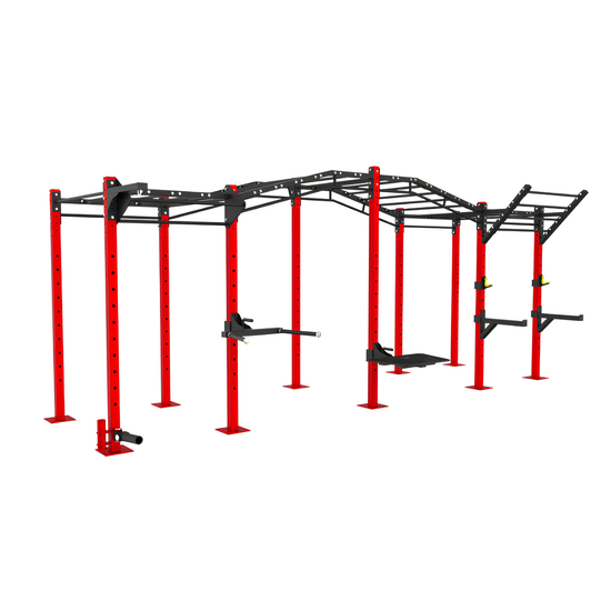 Cage d'entraînement personnalisable BGTD08 Gymnetic - Body Gym Équipements Canada