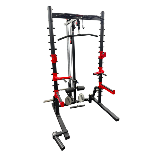 BGTS103 Squat Rack avec système de poulies Gymnetic