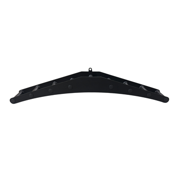 Barre à poulie multi-grip pour dorsaux Gymnetic noire - Body Gym Équipement Canada