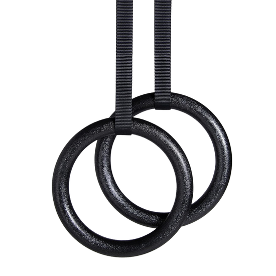 Anneaux de gymnastique Gymnetic en PVC pour entraînement suspendu - Body Gym Équipements Canada