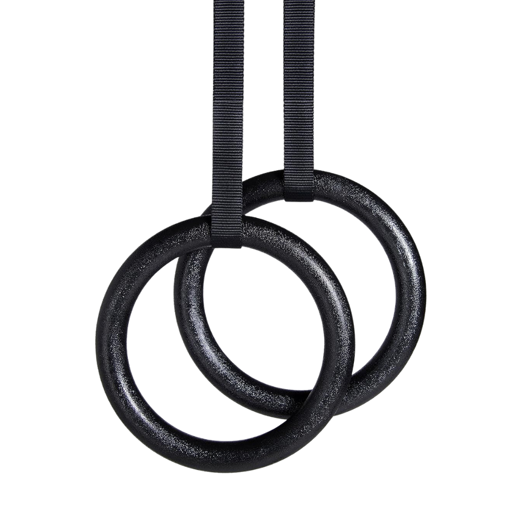 Anneaux de gymnastique Gymnetic en PVC pour entraînement suspendu - Body Gym Équipements Canada