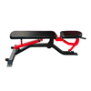 Red Adjustable Bench Gymnetic