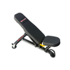 BG-3039 Banc commercial ajustable jaune Gymnetic