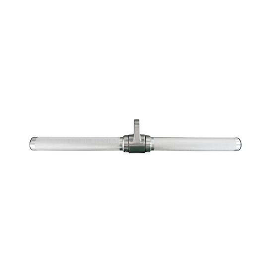 Barre à tricep droite en aluminium pour poulie BG-G05 de Gymnetic - Body Gym Équipements Canada