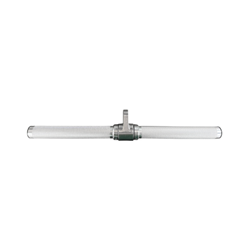 Barre à tricep droite en aluminium pour poulie BG-G05 de Gymnetic - Body Gym Équipements Canada